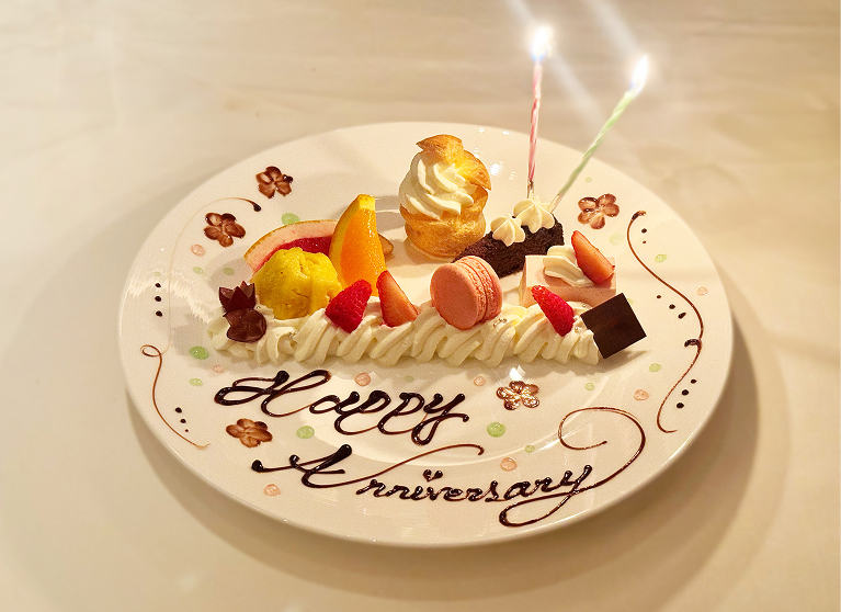 記念日デザート
