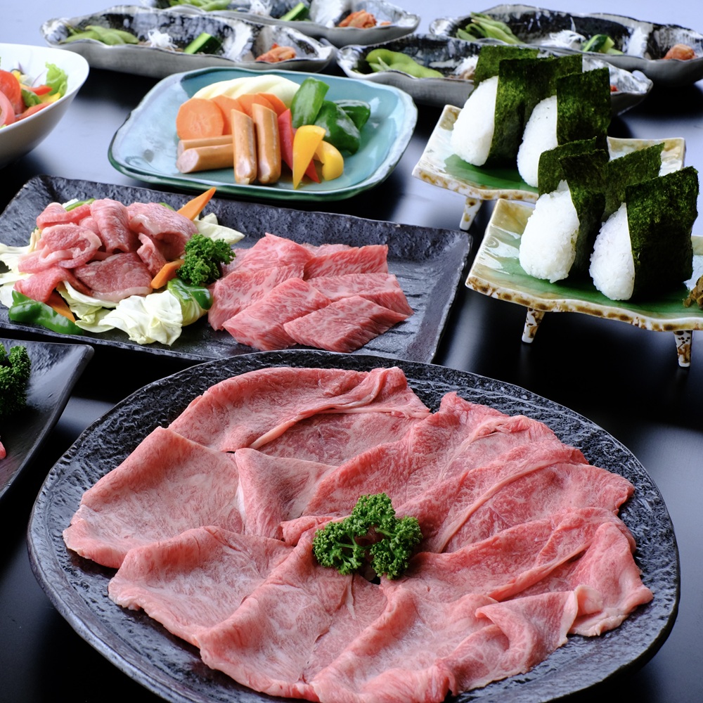 米沢牛贅沢焼肉コース