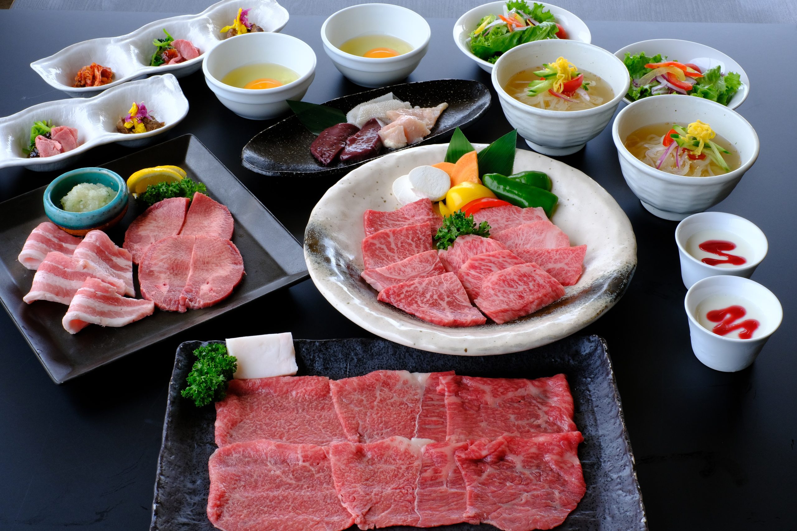 黄木の焼肉会席