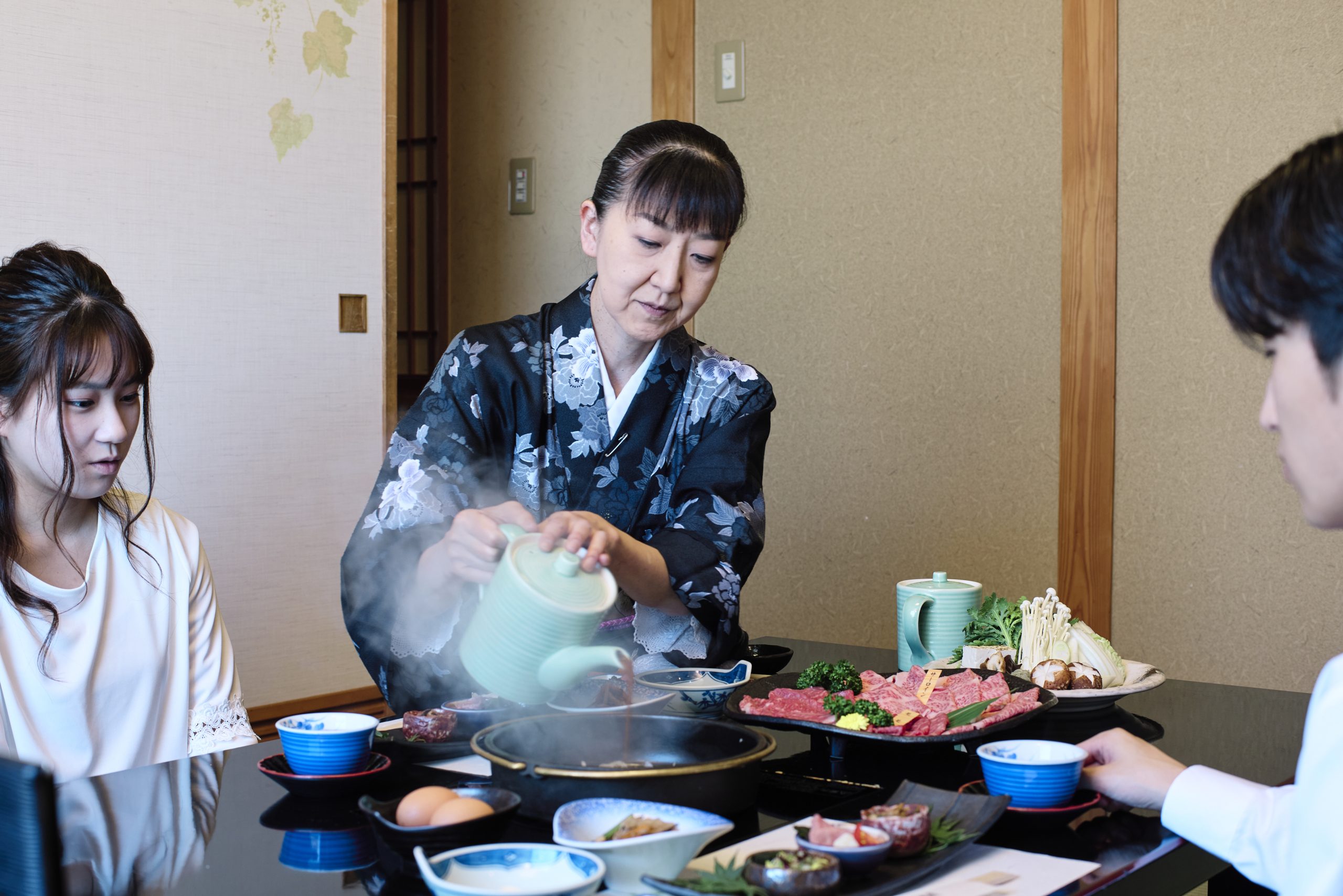 格式高い接待の席